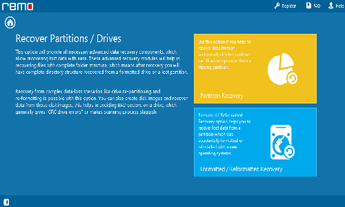 Recover Documents after Reinstalling Windows - Main Window